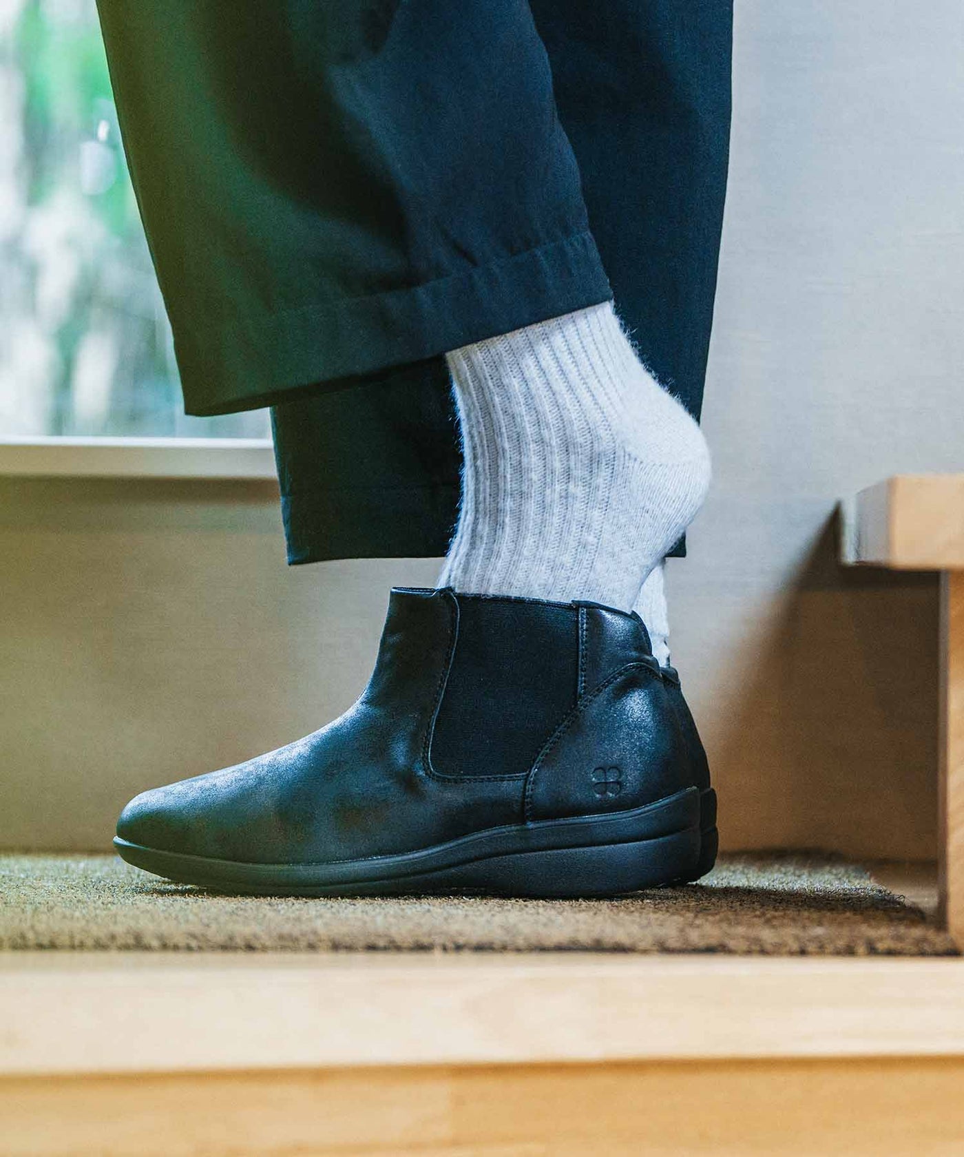 スライドフィットショートブーツ CR5201 – croissantshoesjp